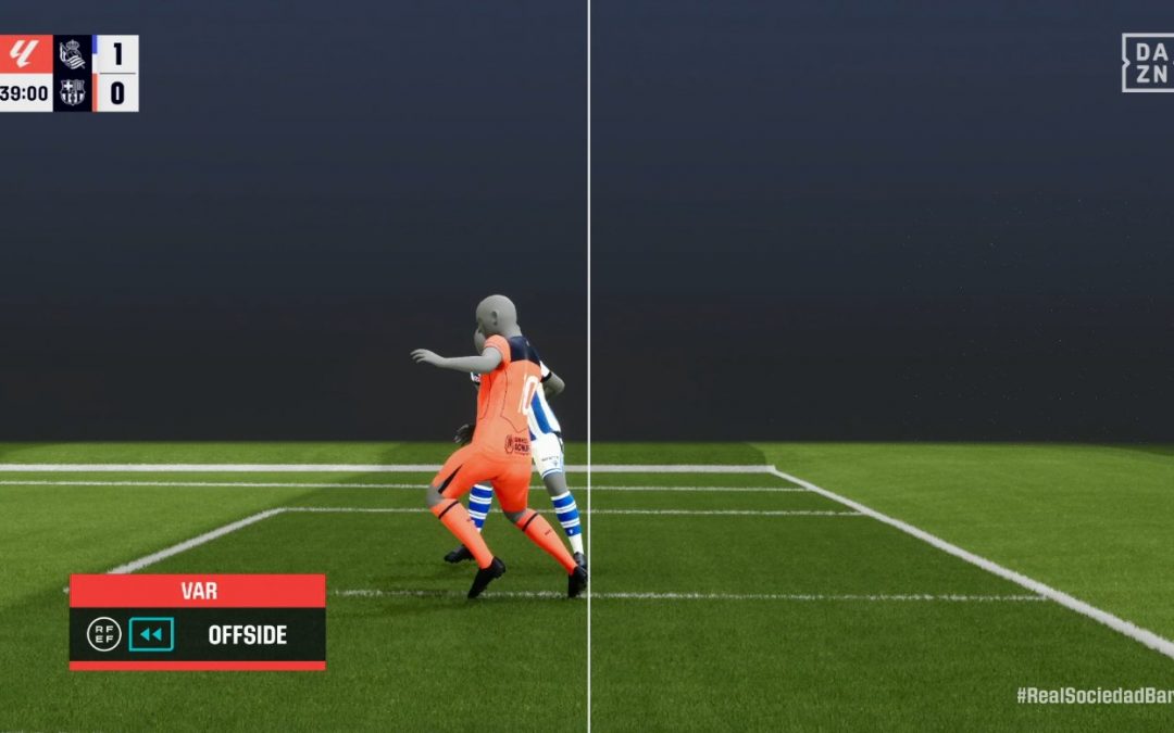 El VAR escogió un frame erróneo en el gol anulado a Lamine