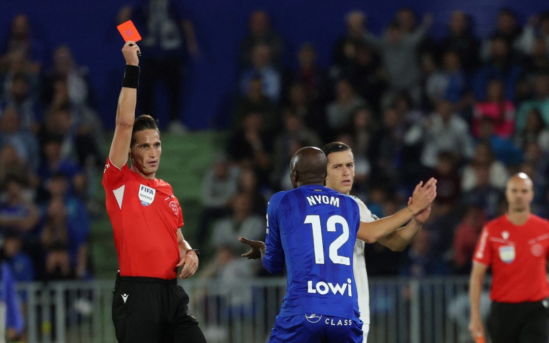 Equipos con más expulsiones en su contra de LaLiga EA Sports